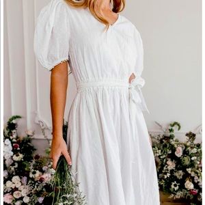 JessaKae White Boho Dress